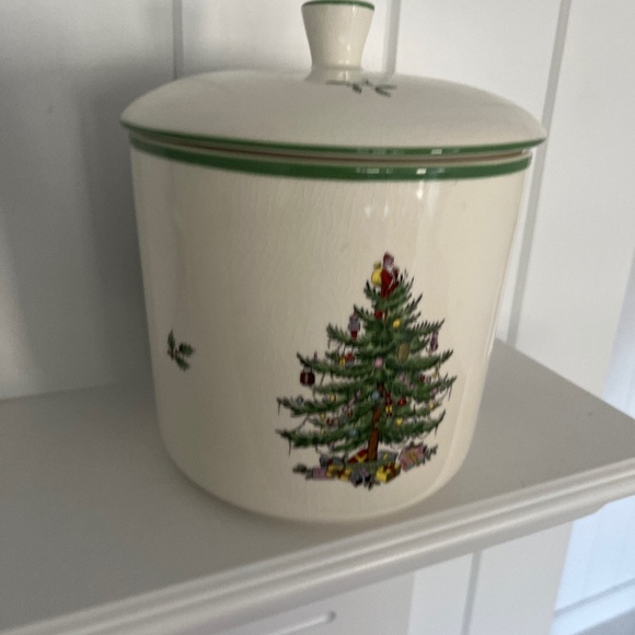 Spode Holiday Spode Christmas Tree Cookie Jar Poshmark